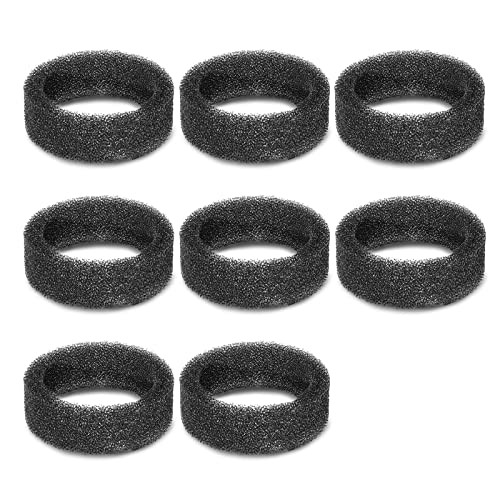 8 Pack Round Sponges Foam Filters, Petilog Cat Water Fountain Filters, Pet Fountain Filter Replacement