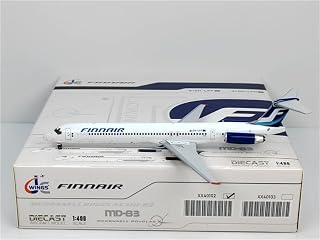 ACE HOBBY JC Wings FINNAIR MD-83 OH-LPF 1:400 Aircraft Pre-Built Model