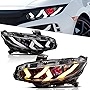 Archaic Full LED Headlights Assembly for 10th Gen Honda Civic 2016-2022, Head Lamp with Sequential Turn Signal for Civic Sedan/Coupe/Hatchback, Headlight Assemblies for EX/LX/Sport/Touring/Si/Type R