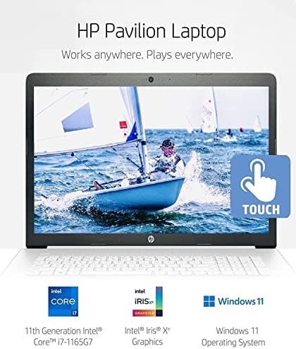 Latest HP 17 Premium Laptop computer, 17.3" HD+ Touchscreen, Intel core i7-1165G7, 16GB RAM,1TB PCIe SSD, Lengthy Battery Life, Wi-Fi 6, BT 5.0, Webcam, Home windows 11 PRO, USB Exterior DVD/CD Equipment, Silver 7 5127Ezv9QCL. AC