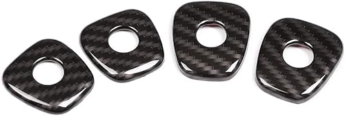 Miniatura 7 de CHEYA 4 piezas de plástico ABS para BMW X3 X4 G01 G02 2018-2020 puerta cerradura cubierta TRIM Accesorios