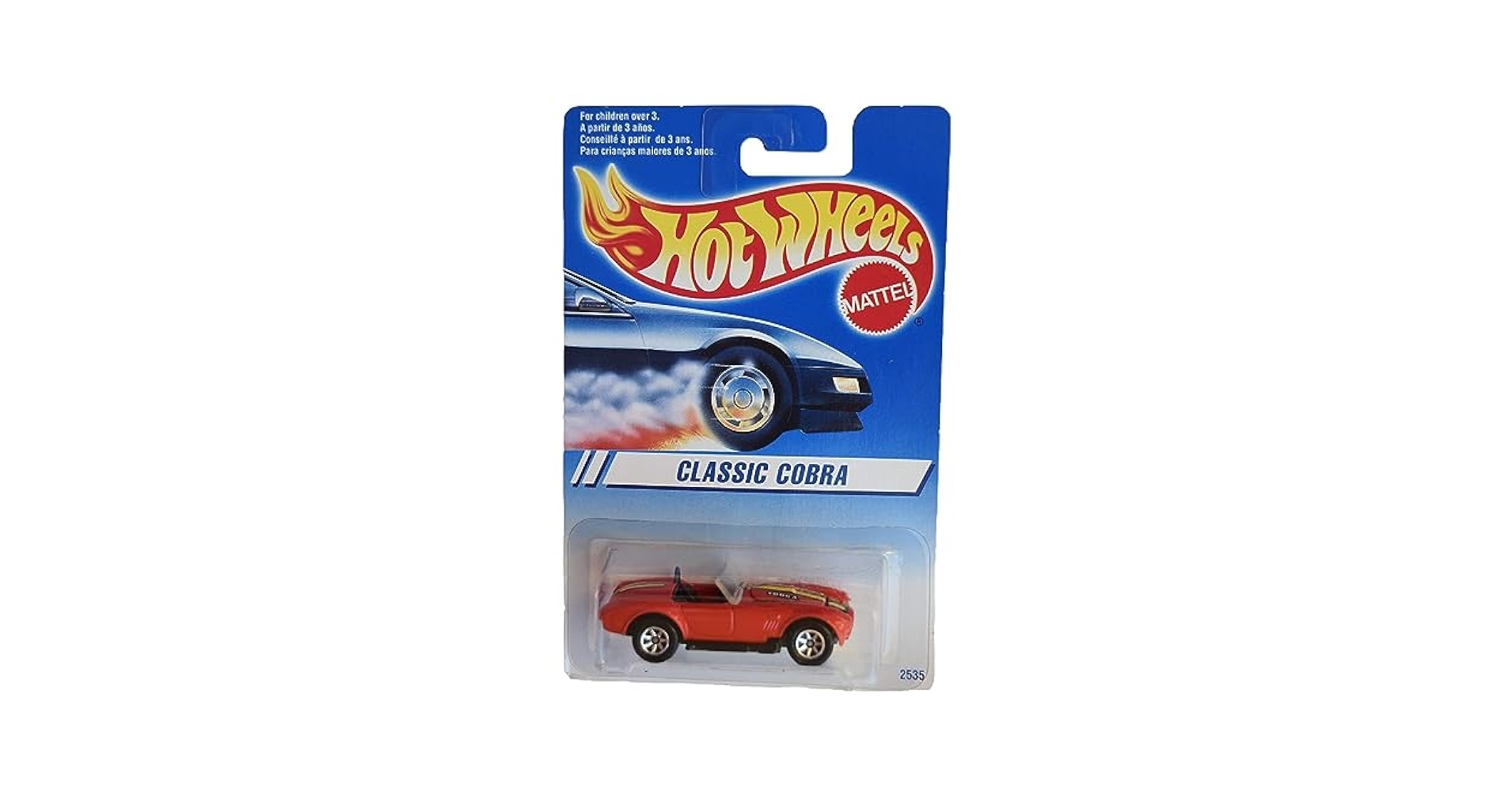 Amazon.com: Hot Wheels Classic Cobra, red [7 Spokes] : Toys