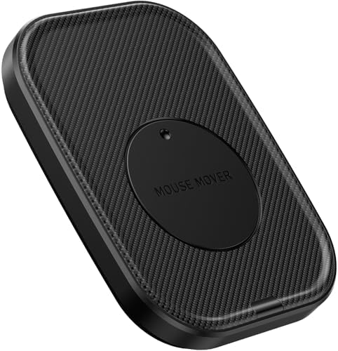 Yonktoo Mouse Jiggler, Mouse Mover und Mausbeweger für Homeoffice, mit 1,5 m USB-A-auf-USB-C-Kabel, EIN-/Ausschalter, natürliche Mausbewegung, Keine Software erforderlich, ultrafla