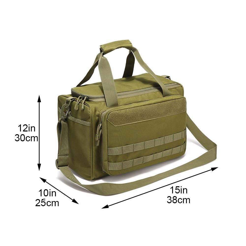 Bolsa De Alcance Táctico, Bolsa De Lona Impermeable para Tiro, Bolsa De Transporte para Bolsa Táctica, Herramientas De Caza Aire Libre, Maleta De Equipaje