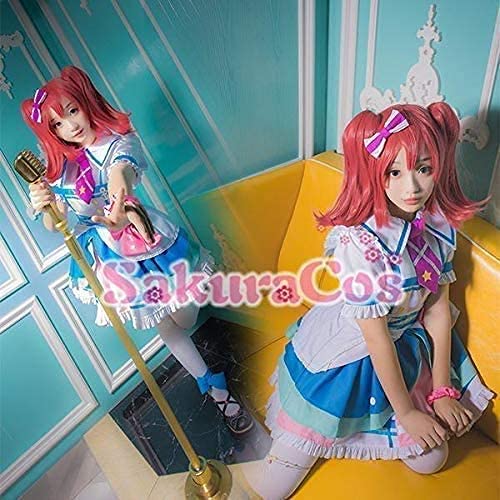 君のこころは輝いてるかい？ 黒澤ルビィ コスプレ Amazon.co.jp: 欣缘_COSPLAYラブライブ!サンシャイン!! アクア 黒澤