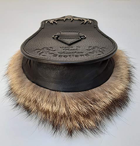 Scottish Kilt Semi Dress Sporran Semi Stag Sporran Antique Unique Stag.450……3