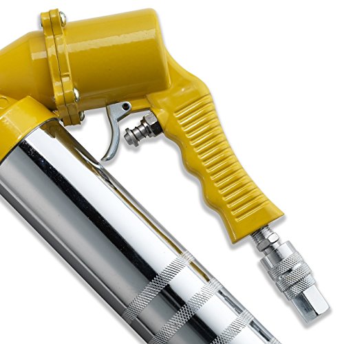 HILTEX 31109 Air Grease Gun Set | 6 Piece | 6.5” Extension | High PSI Output | Lubrication Tool for Home or Automotive Projects - Thumbnail 3
