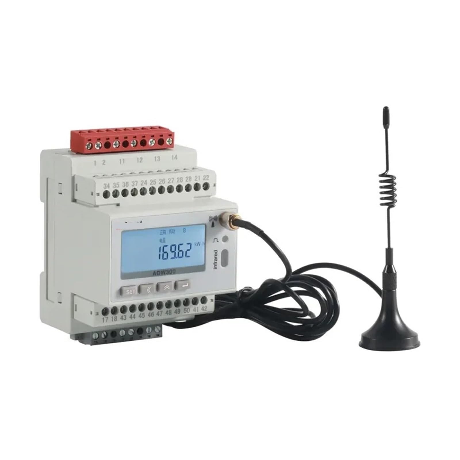 LZIKKGKI ADW300 Electrical Instrument Intelligent Three phase Electric Energy Meter(ADW300 with WiFi)