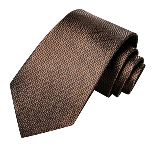 Image of Hi-Tie Men's Silk Ties Formal Woven Classic Necktie Pocket Square Cufflinks Lapel Pin Set Wedding Business