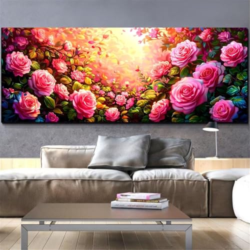 Broderie diamant grand format pour habiller un grand mur vide