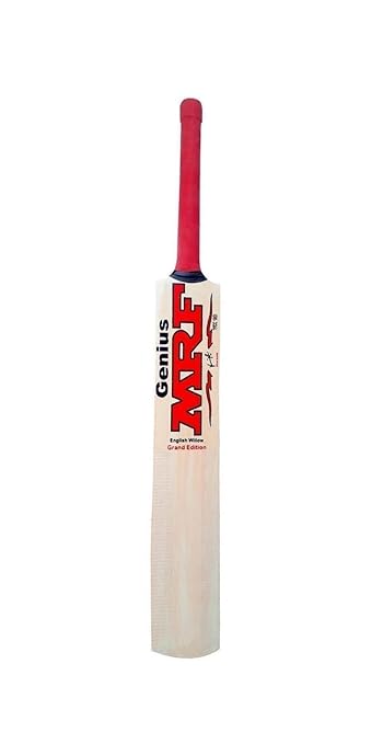 Wooden Cricket Bat for Boys & Girls, King Kohli Bat, Lightweight & Durable Poplar Willow Bat, Only Bat (Size 3 for Age 6-8 Years)