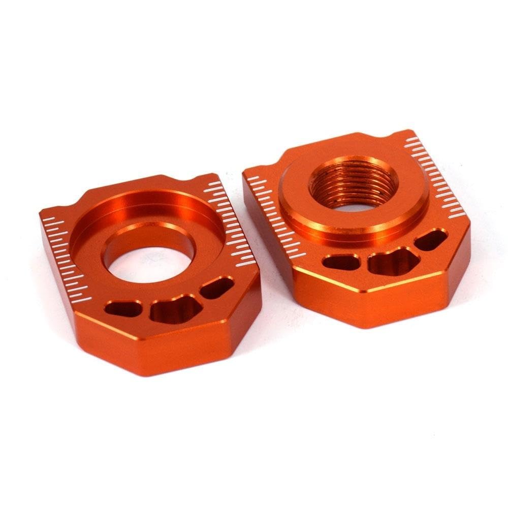 Motorrad CNC Hinten Kettenspanner Achse Blöcke for KTM SX SXF XC XCF EXC EXCF XCW XCFW 85 125 150 200 250 300 350 450 525 530