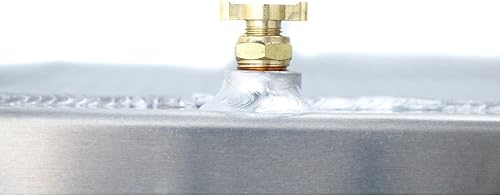 Miniatura 4 de Radiador de aluminio completo para 1955-1959 1958 GMC Truck Base 4.4L L6 5.2L 5.3L 5.7L 6.1L V8, 3 filas Core Radiador de enfriamiento