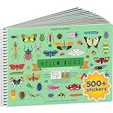 Insect Stickers + Coloring Book for Kids