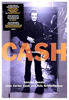 DVD Johnny Cash - Live in Ireland 1993 Book