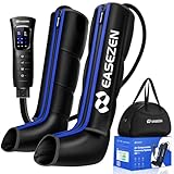 Beinmassagegerät zur Förderung der Durchblutung und Schmerzlinderung, Kompressionssystem zur schnellen Erholung von Füßen, Waden und Oberschenkeln, Linderung von Ödemen, Verringerung von Muskelermüdun