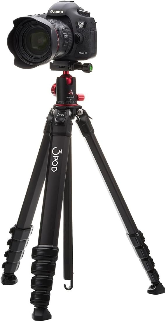 3Pod Wander 4-Section Aluminum Travel Tripod