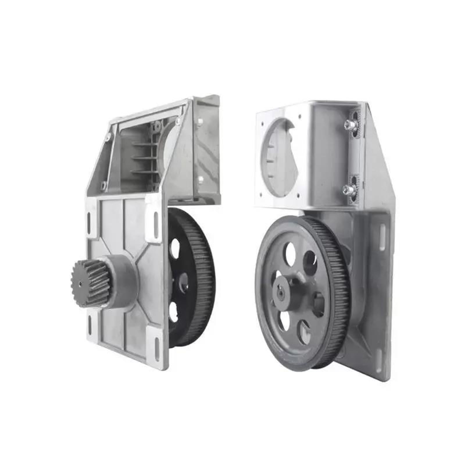 2 réducteurs CNC, rapport 5:1, à denture hélicoïdale ou droite, module 1,25/1,5, pour crémaillère synchrone de 1,5 m ou 1,25 m.,Longueur du guide : hélicoïdal long 14 mm