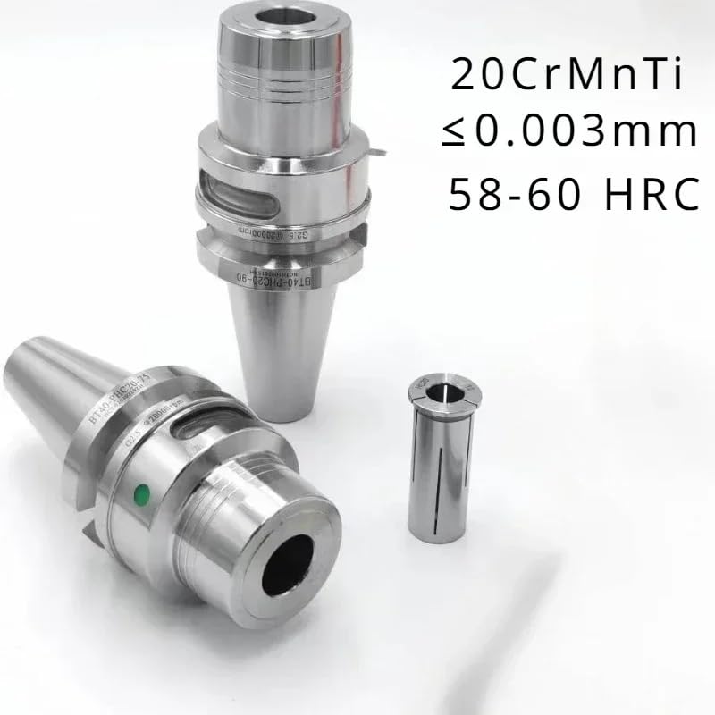 1 portautensili idraulico BT30/BT40 - 20CrMnTi, 0,003 mm Acc, bilanciamento G2,5, 25000 giri/min, PHC06-PHC20​ (BT30-PHC08-75L)