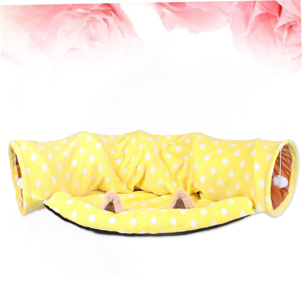 Beavorty Tube de Chat Chaton Tube Jouets pour Chats pour Lapins Jouets éducatifs Tunnel pour Chat Jouets d'éveil Tunnel de Chat Jouet Tunnel Chaton Pliable lit de Chat