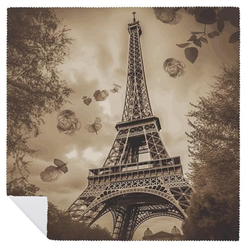 Servilletas de Tela Paris Torre Eiffel Pack 6 miniatura 6
