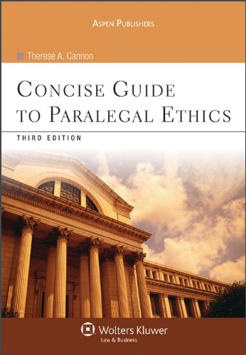Concise Guide To Paralegal Ethics 3rd Edition