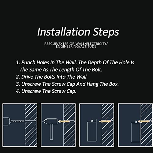 Image of Wall-Mounted Lockable Mobile Phone Storage Box with Handle - 12-Slot Safe Deposit Case for Office /Classroom Staff - Secure Cell Phone,48slots