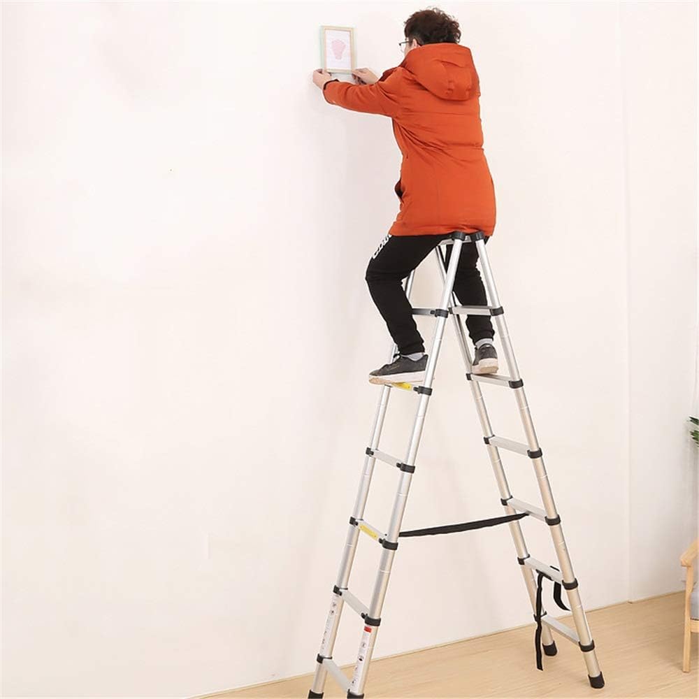 Telescopic Ladder Ladder Telescopic Ladder Multi-Purpose Aluminium Telescoping Ladder Extension Extend Portable Ladder Foldable Ladder Multi Purpose Telescoping Ladder