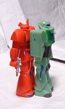 希少 当時物 レトロ ビンテージ バンダイ ガンダム ザグ シャア ぬいぐるみ Amazon | ソフビ 機動戦士ガンダム MS-14S/YMS-14 シャア専用