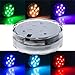 Lyyes Submersible LED Lights Battery Operated Led Light Waterproof Colorful Pool LED Lights for Vase Base,Hot Tub,Aquarium (1pack)