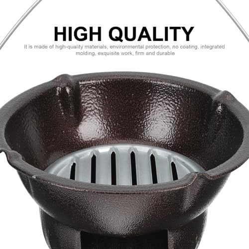 Réchaud de barbecue portable en fonte multifonction et fourneau outdoor - 5