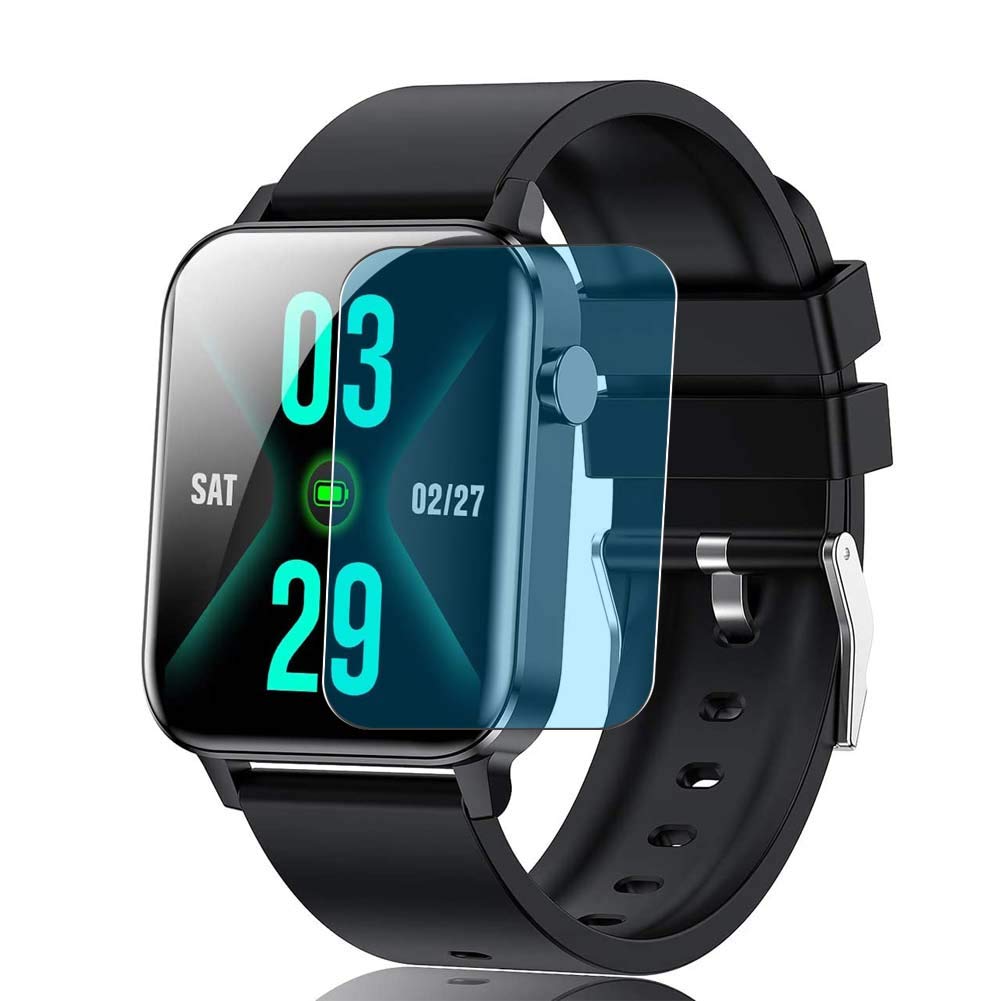 3 Pack Anti Blue Light Screen Protector Film, compatible with DigiKuber TS11 1.4" Smartwatch Smart Watch TPU Guard （ Not Tempered Glass Protectors ） New