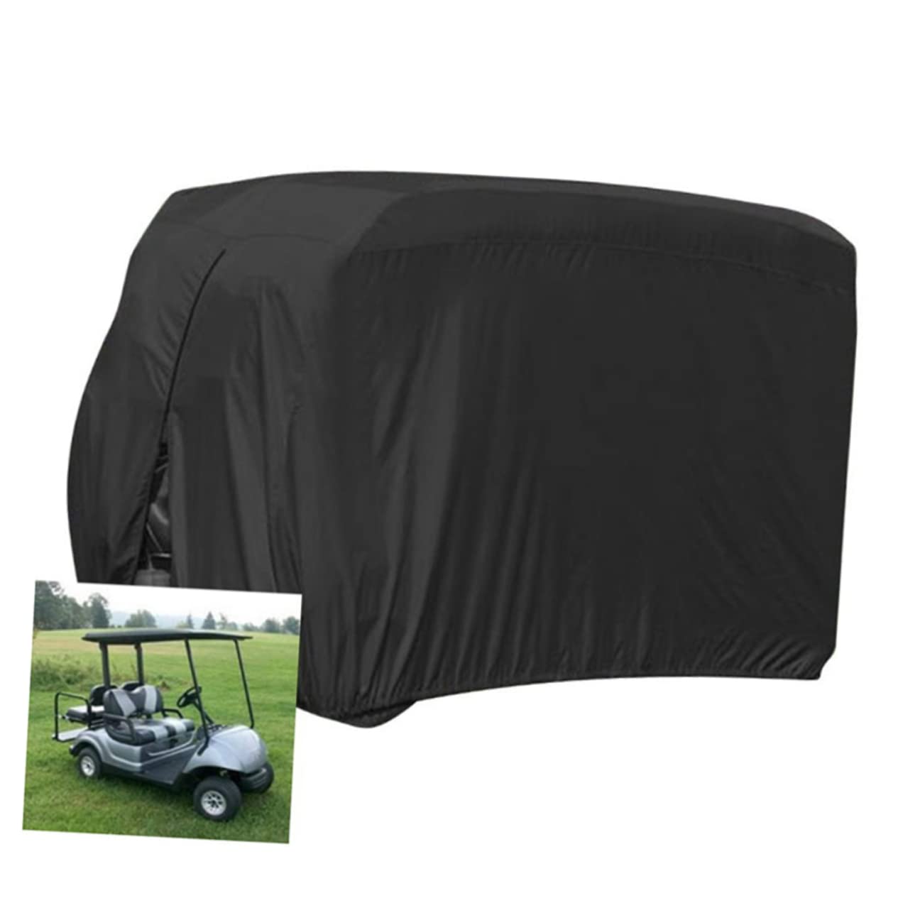Toddmomy Funda para Coche De Golf Lona Oxford para Carrito De Pasajeros Protector Lluvia Polvo para Uso Al Aire Campos De Golf