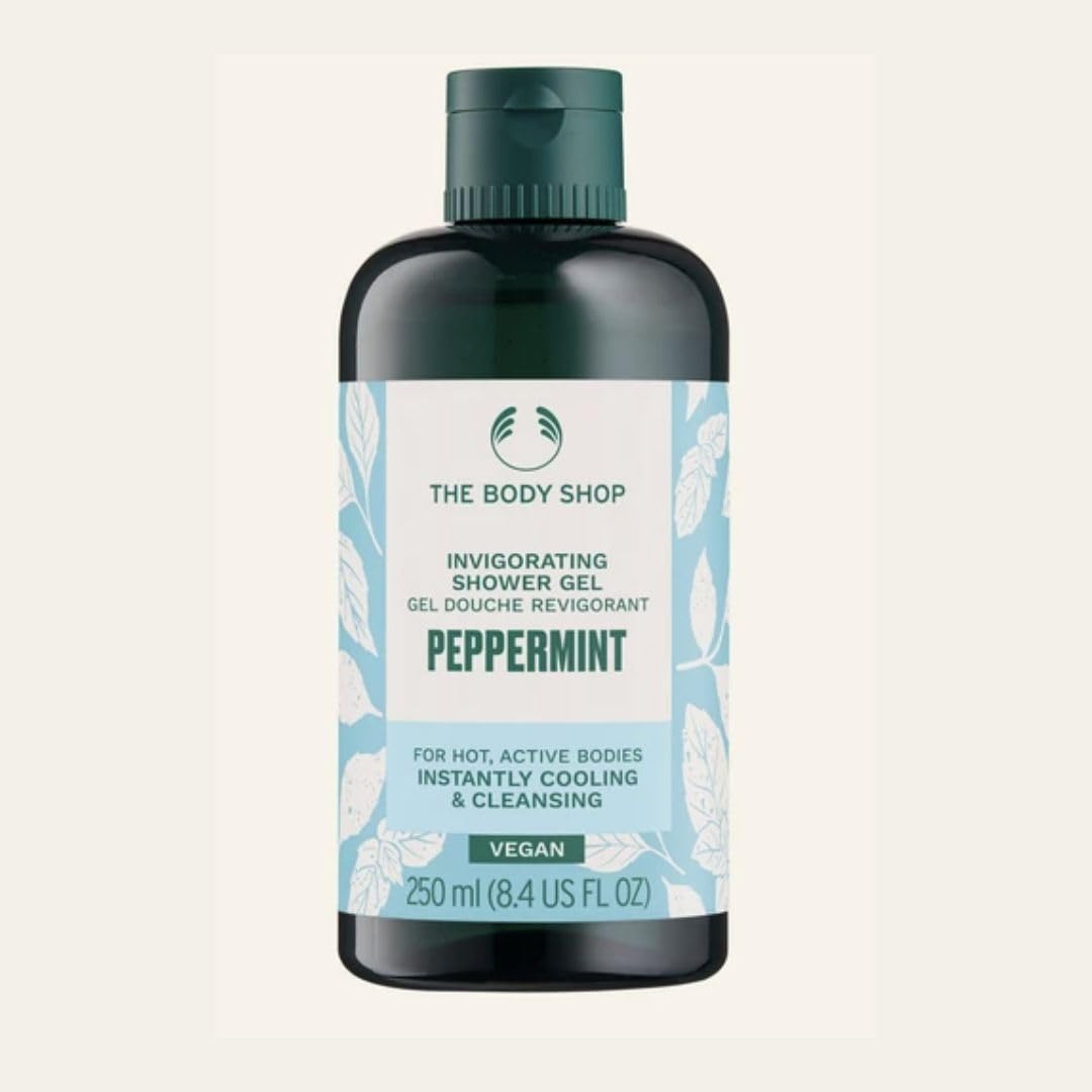 The Body Shop Peppermint Invigorating Cooling Shower Gel - 250 ml (8.4 US fl oz), 250 ml (1er Pack)