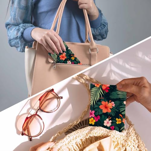 Image of Dragonfly Glasses Case Lightweight Glasses Cases PU Sunglass Organizer Eyeglasses Case Glasses Cases For Men Women