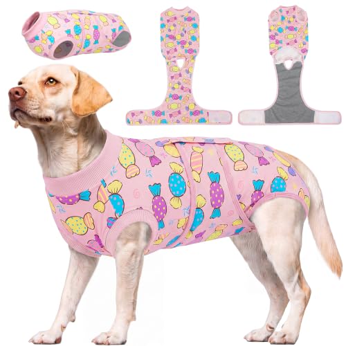 Image of Kuoser Dog Surgery Suit Female Spay, Dog Recovery Suit Male Neuter