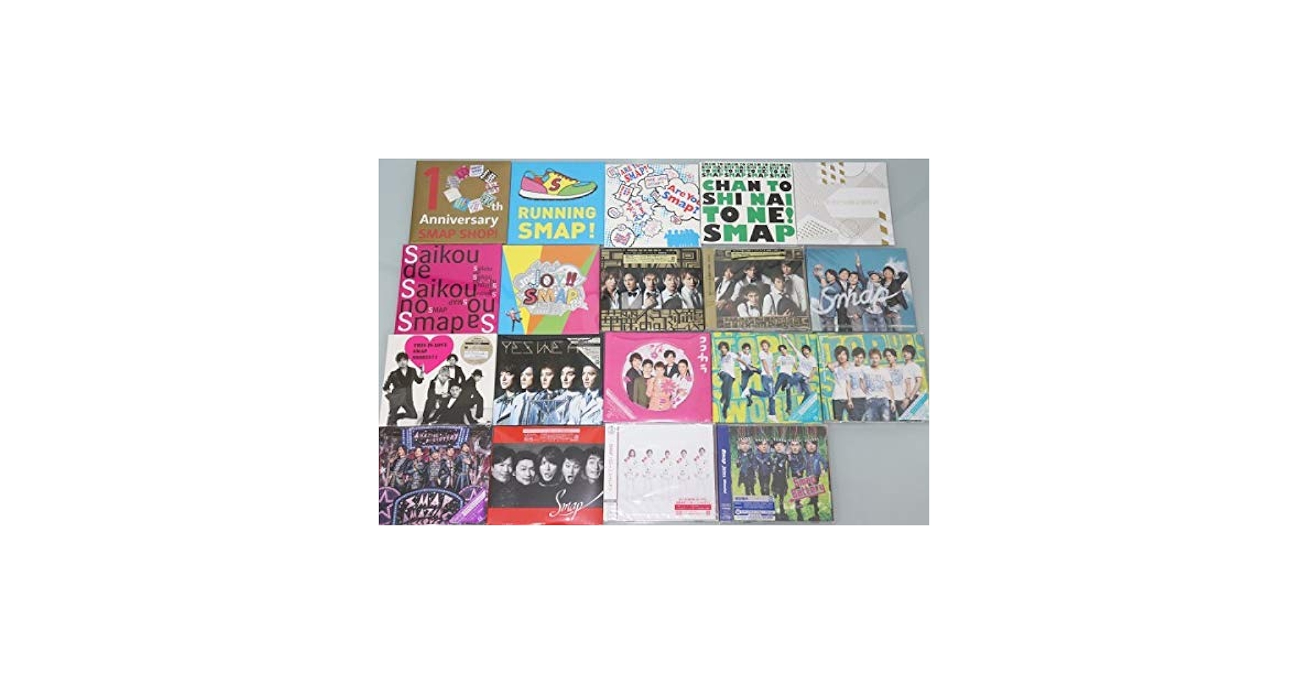 Amazon.co.jp: 未開封SMAP SMAP SHOP限定 CDセット 10th