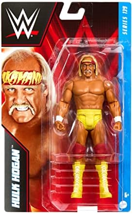 WWE Hulk Hogan Basic Action Figure, 10 Points of Articulation & Life-Like Detail, 6-Inch Collectible 6 5127PCiJCaL. AC