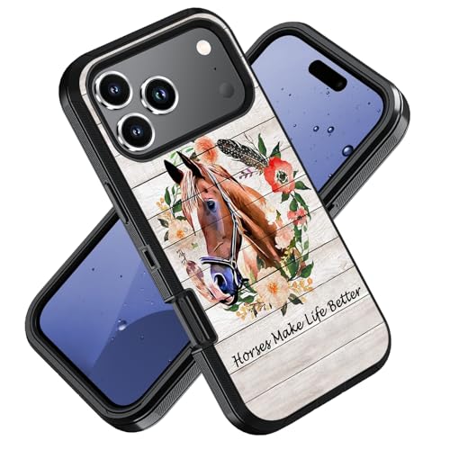 Coque de protection robuste à 3 couches de qualité militaire pour iPhone 17 Pro 2025