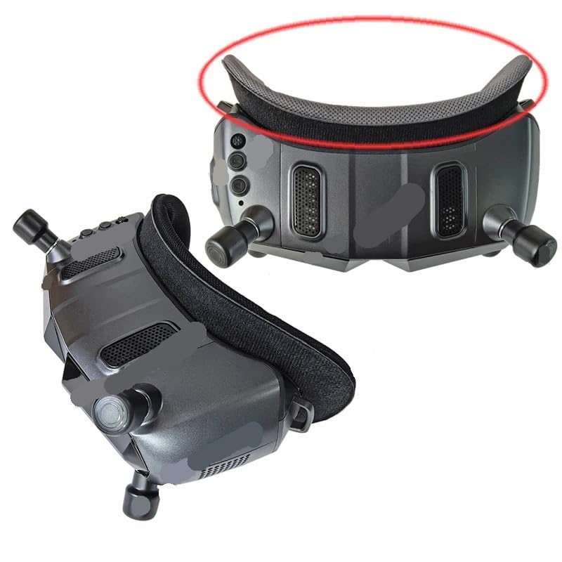 Compatibile con occhiali WalkSnail AVATAR X frontalino Pad Lens copertura | Materiale in spugna morbida, protezione antipolvere per lenti, vestibilità comoda, parte di ricambio