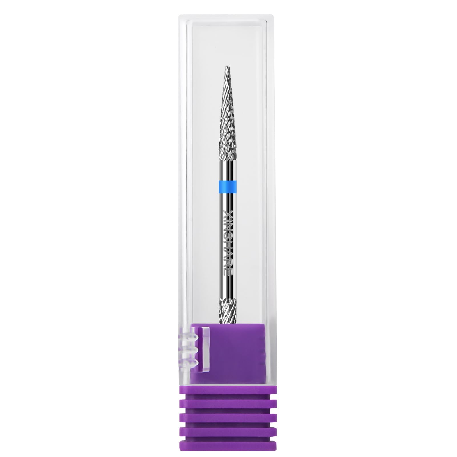 Broca Multifunción Para Debajo De Las Uñas, Doble Extremo, Carburo Tungsteno, 3/32 Pulgadas, Afilada, Removedor Cutículas, Preparación Manicura Y Pedicura, Plateado