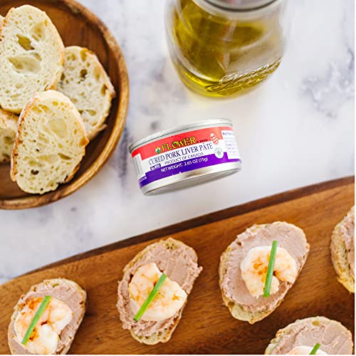 Flower Brand Cured Pork Liver Pâté 2.65 Oz (Pack Of 6) #TOP5