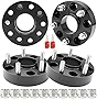 Richeer 5x5 Hubcentric Wheel Spacers for 2018-2022 Wrangler JL/JLU, 2011-2022 Grand Cherokee WK2, 2019-2022 Gladiator JT, Durango, 1.5 inch 5x127mm Forged Wheel Spacer with 14x1.5 Studs &71.5mm bore