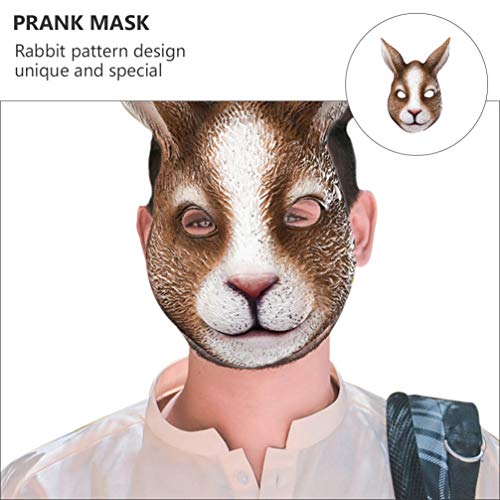 KESYOO Máscara Decorativa de Páscoa Mascarada de Coelho Máscara de Coelho Máscara de de Cosplay Másc