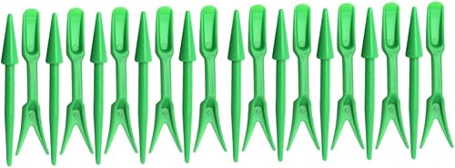 HANABASS 20 juegos de macetas de excavación Mini Dibber Kit de plántulas herramientas de jardinería suministros de cuidado de semillas cultivo