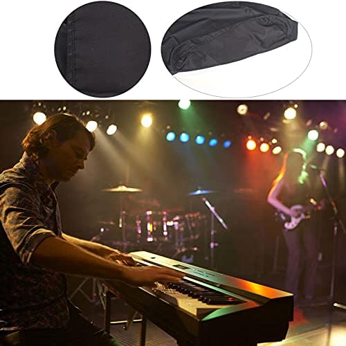 Miniatura 7 de OriGlam Cubierta antipolvo para teclado de piano, cubierta antipolvo para teclado de piano, cubierta protectora para teclado eléctrico/digital (88