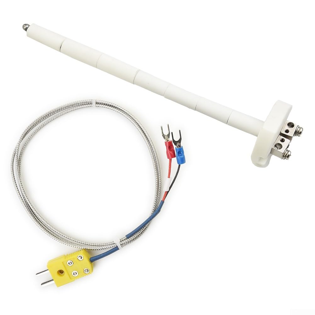 Typ K Thermoelement Keramik Ofen Sonde 2302 ° F 1300 ° C 11G Hohe Werkzeug Garten, Hohe Werkzeug Temperatursensoren Thermoelement Thermometer & Sonden