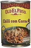 Chili con carne preparado con alubias pintas y ternera