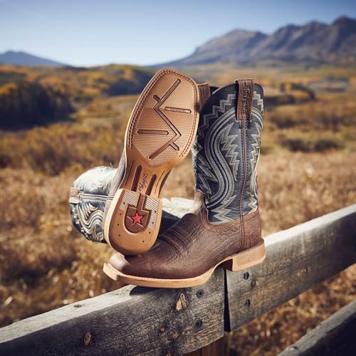 Image of Durango Coffee & Cactus Pull-On Western Boot