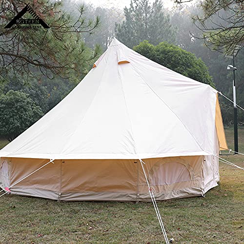 Carpa Mongolia yurta grande para camping 5-8 personas miniatura 4